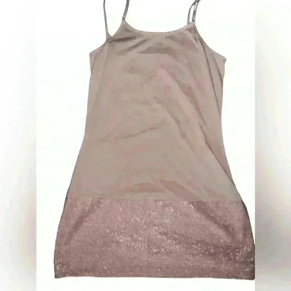 Mini Dress  Brand Name Cream Size Xl Sleeves Coastal Cottagecore Crew Neck - Picture 2 of 7